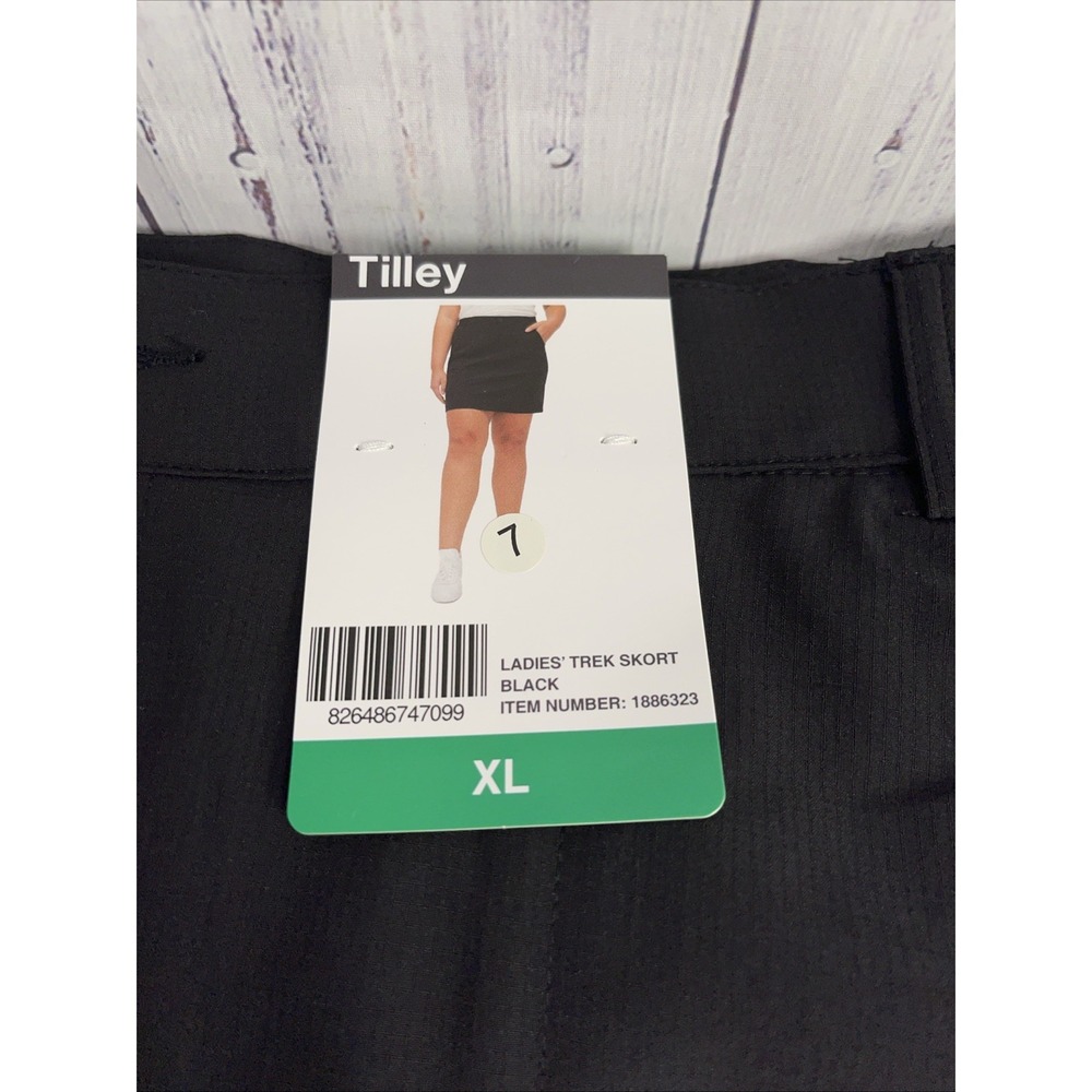 Tilley Women's Trek Skort Black XL
